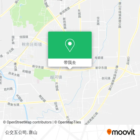 公交五公司地图