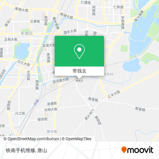 铁南手机维修地图
