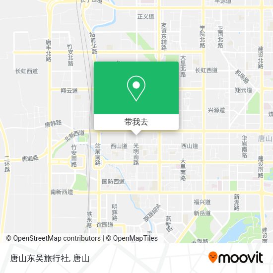 唐山东吴旅行社地图
