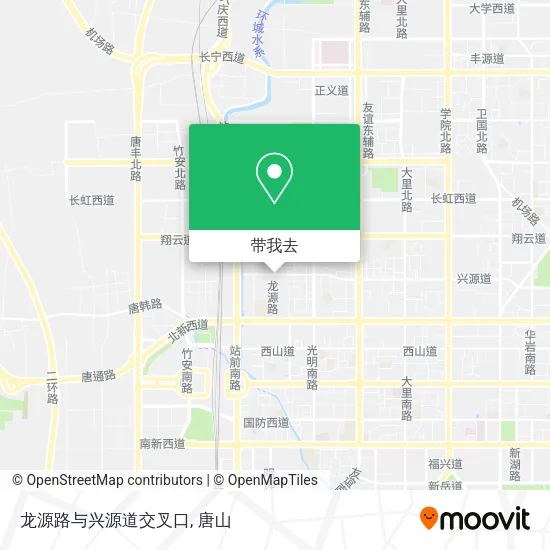 龙源路与兴源道交叉口地图