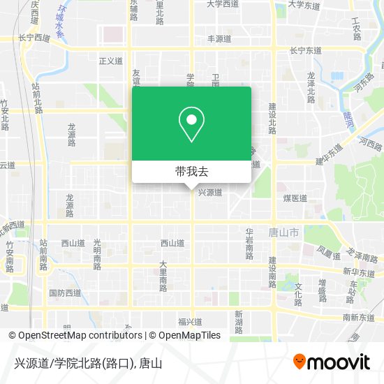兴源道/学院北路(路口)地图