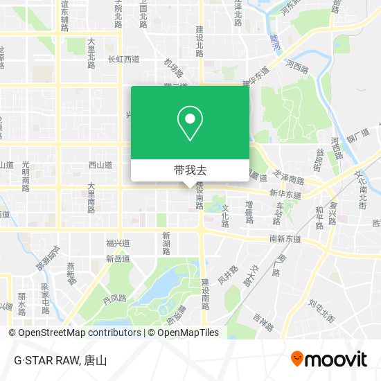 G·STAR RAW地图