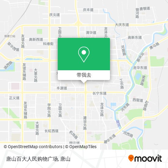 唐山百大人民购物广场地图