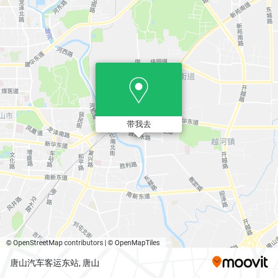 唐山汽车客运东站地图