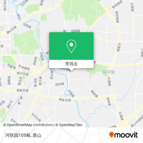 河联园105栋地图