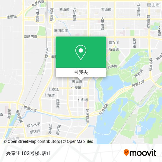 兴泰里102号楼地图