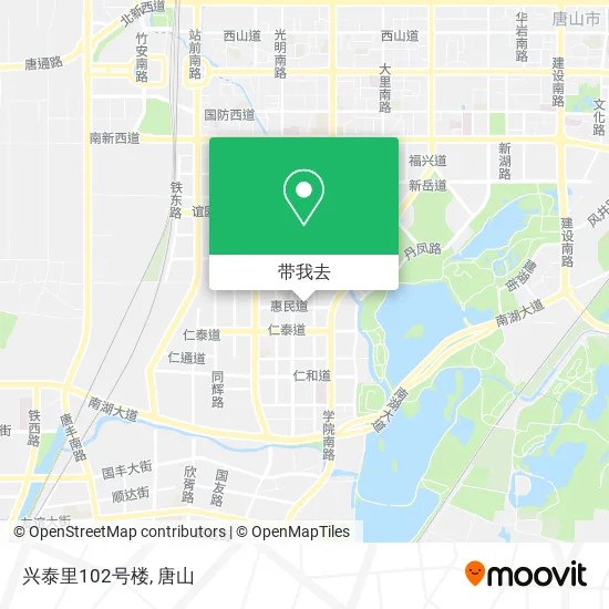 兴泰里102号楼地图