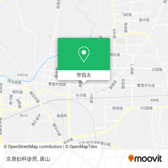 京唐妇科诊所地图