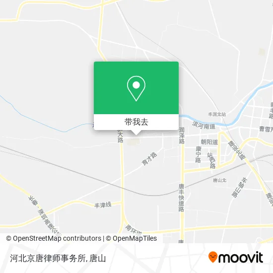 河北京唐律师事务所地图