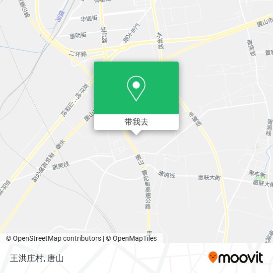 王洪庄村地图