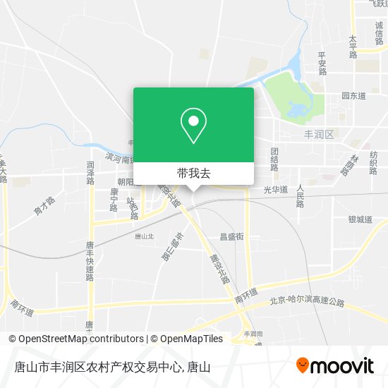 唐山市丰润区农村产权交易中心地图