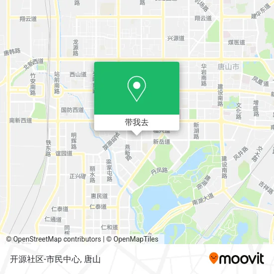 开源社区-市民中心地图