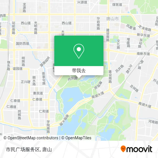 市民广场服务区地图