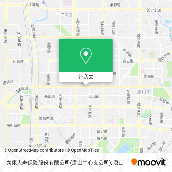 泰康人寿保险股份有限公司(唐山中心支公司)地图