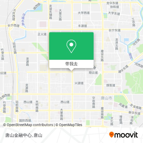 唐山金融中心地图