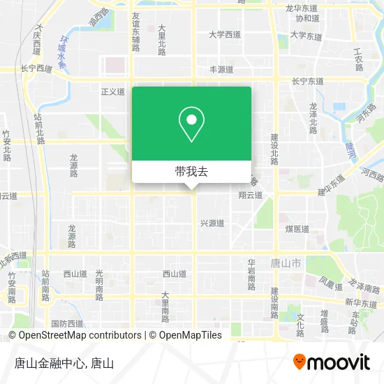 唐山金融中心地图