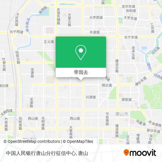 中国人民银行唐山分行征信中心地图