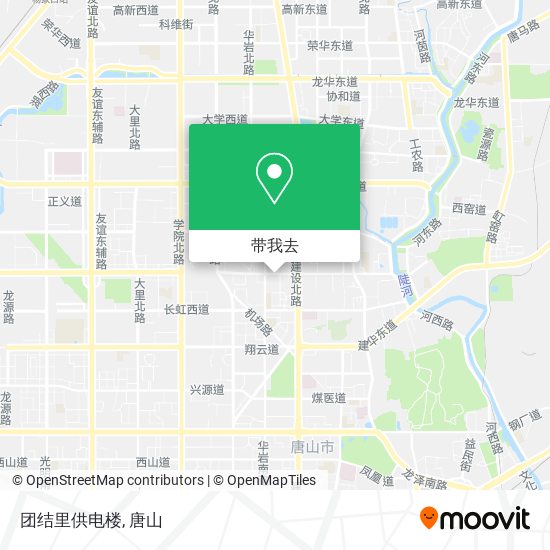 团结里供电楼地图