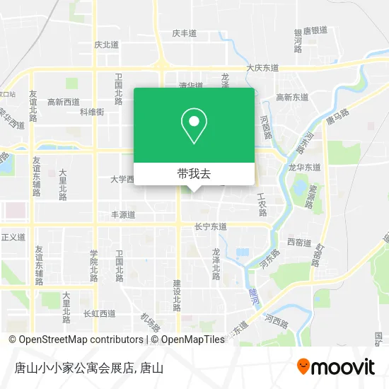 唐山小小家公寓会展店地图