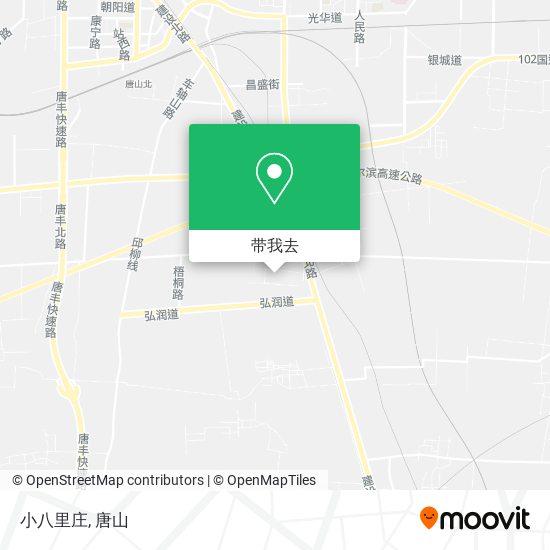 小八里庄地图