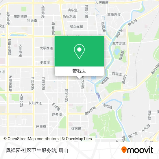 凤祥园-社区卫生服务站地图