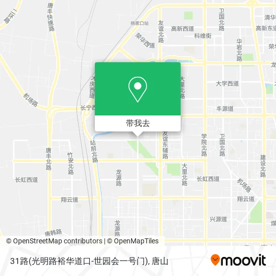 31路(光明路裕华道口-世园会一号门)地图