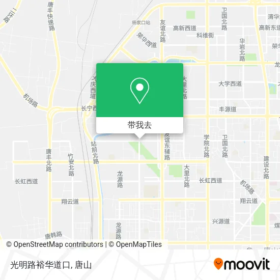光明路裕华道口地图