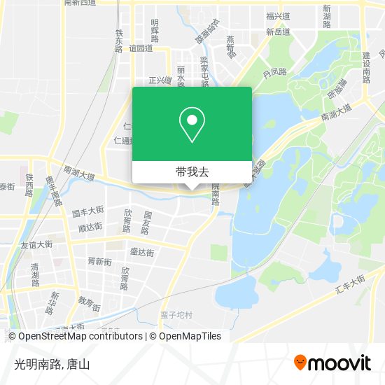 光明南路地图