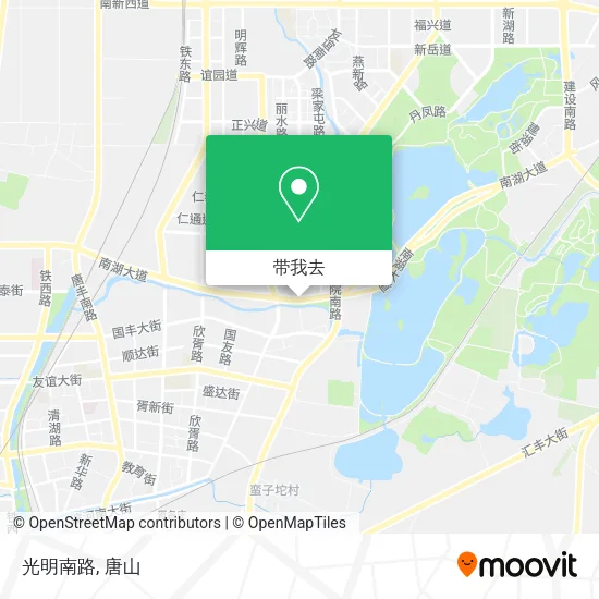 光明南路地图