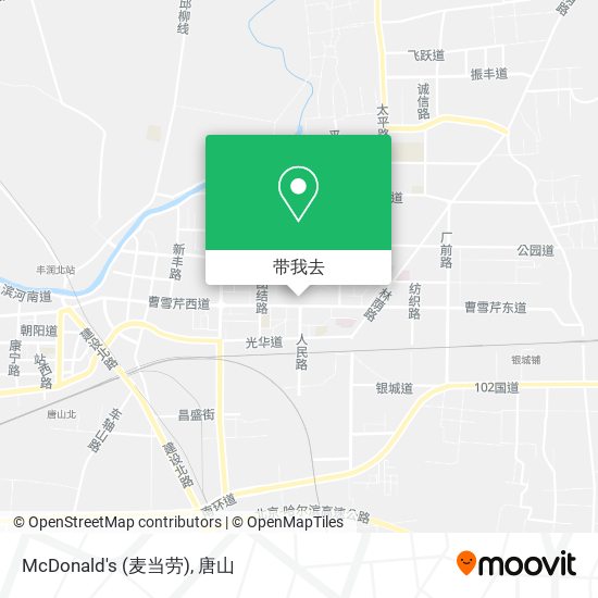 McDonald's (麦当劳)地图