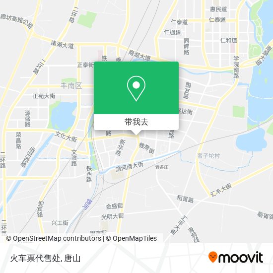 火车票代售处地图
