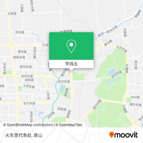 火车票代售处地图