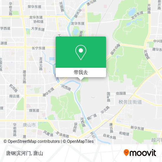 唐钢滨河门地图