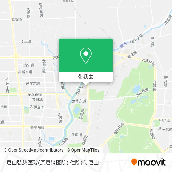 唐山弘慈医院(原唐钢医院)-住院部地图