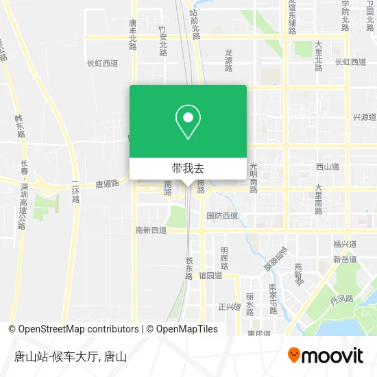 唐山站-候车大厅地图