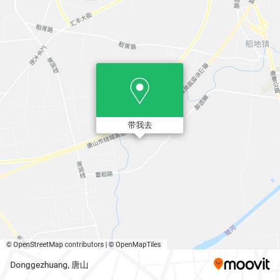 Donggezhuang地图