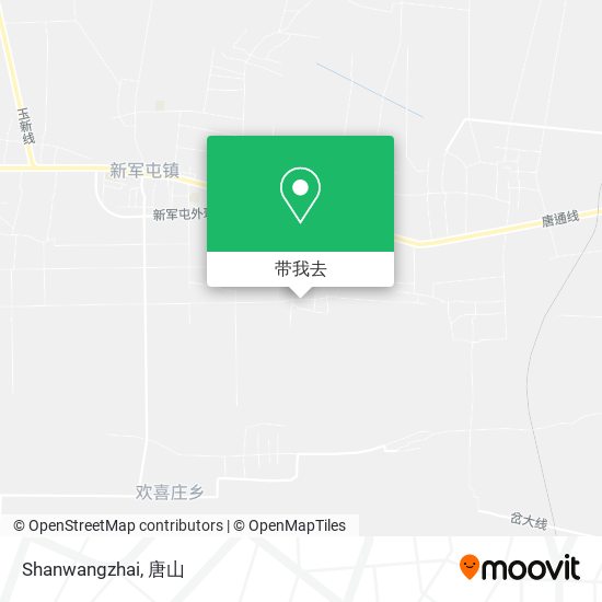Shanwangzhai地图