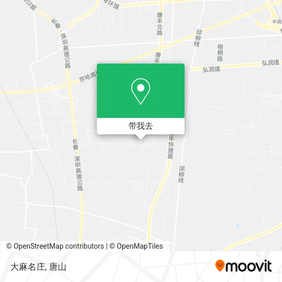 大麻名庄地图