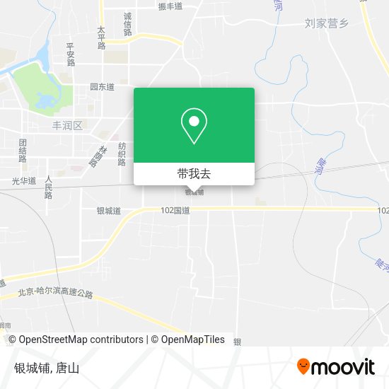 银城铺地图