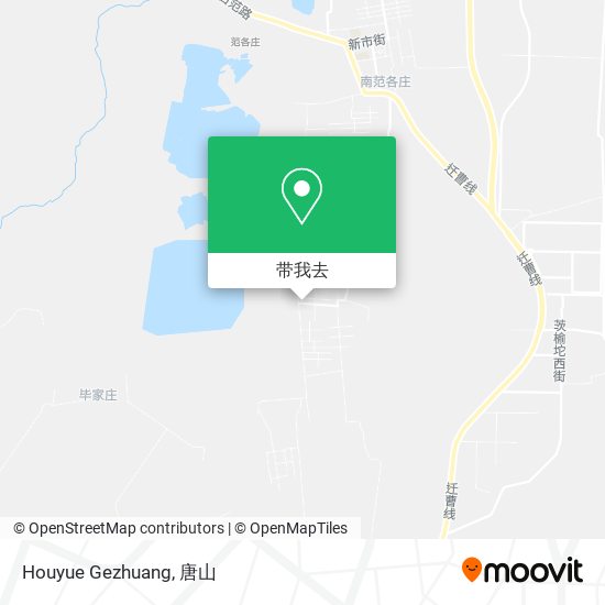 Houyue Gezhuang地图