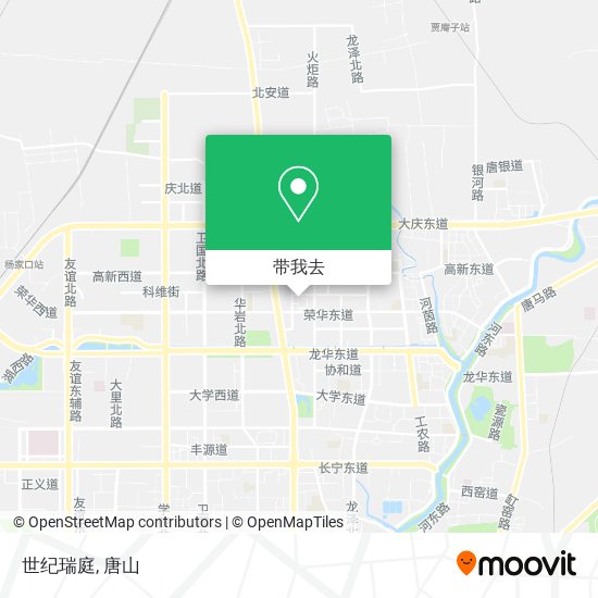 世纪瑞庭地图