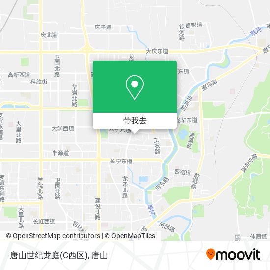 唐山世纪龙庭(C西区)地图