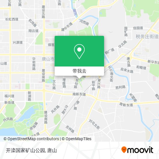 开滦国家矿山公园地图