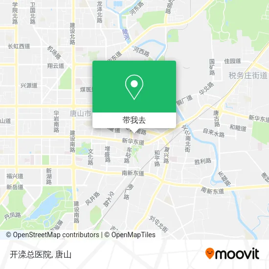 开滦总医院地图