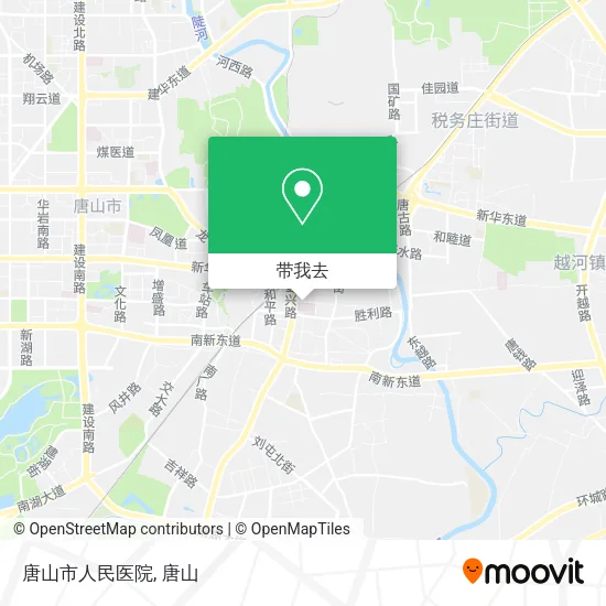 唐山市人民医院地图