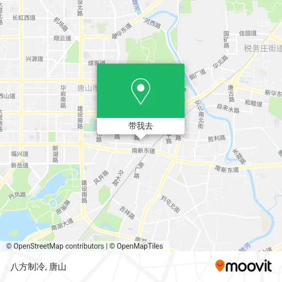 八方制冷地图