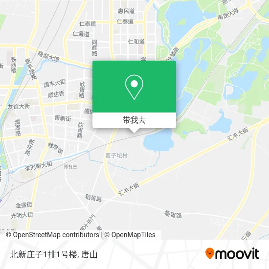 北新庄子1排1号楼地图