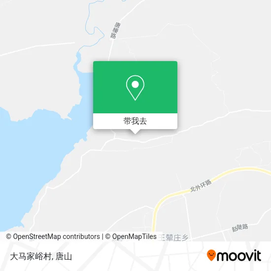 大马家峪村地图