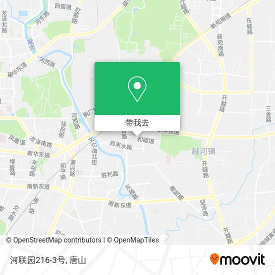 河联园216-3号地图