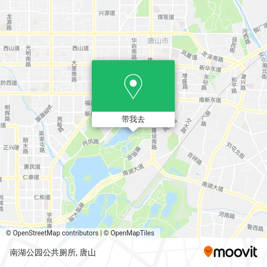 南湖公园公共厕所地图
